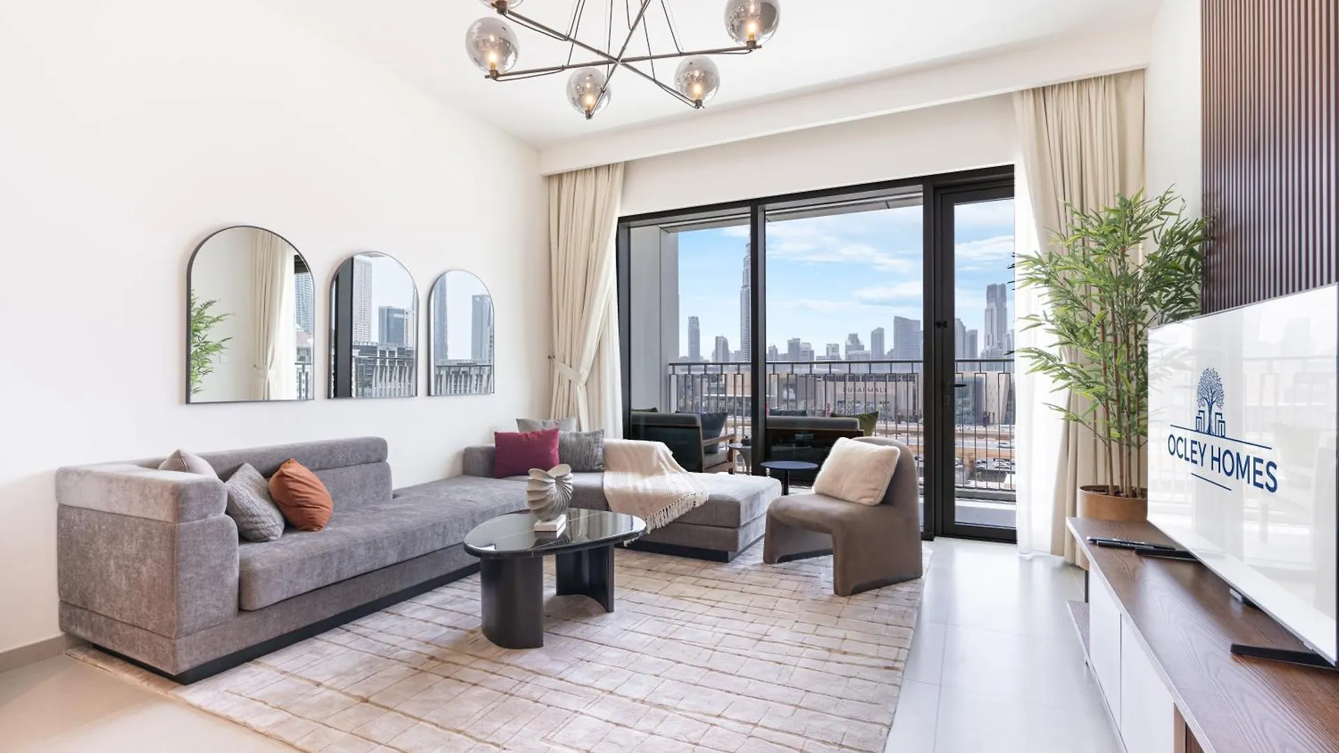 Apartment Premium 2Br Home In Dtv With Burj Khalifa View Dubai